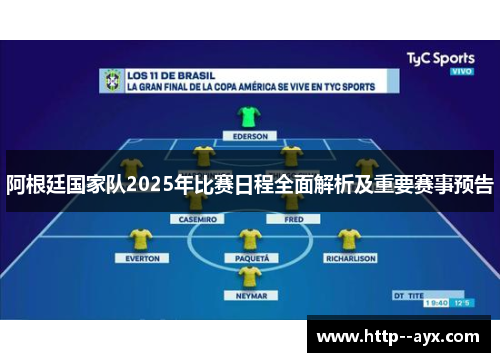 阿根廷国家队2025年比赛日程全面解析及重要赛事预告